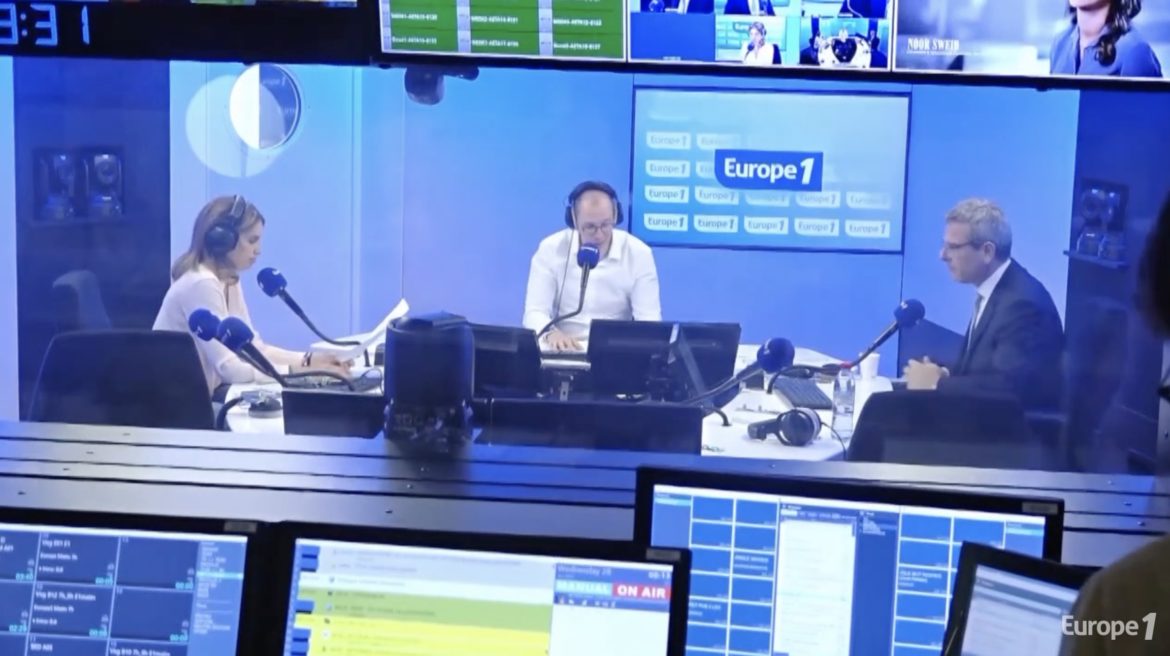 Interview Europe 1