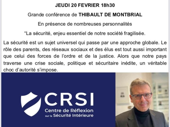 Conférence à Biarritz le 20 février